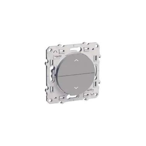 Schneider Electric Odace Aluminium-Wandschalter für Rollladen