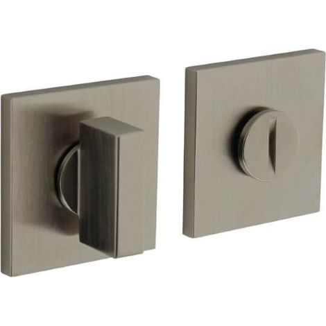 Fermeture de WC carrée Tira Nickel mat - H202N6BNS (1/2)