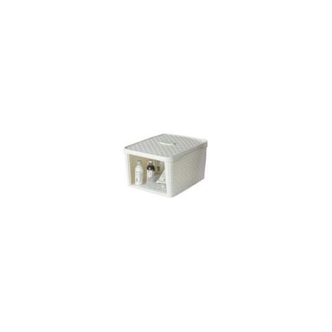 Contenitore per armadio infinity box litri 20 31x40,5x21,2h cm bama - bama spa (1/4)