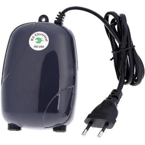3/5-Watt-Elektro-Luftpumpe für Aquarien mit Einzel-/Doppelsteckdose (Zubehör)-A