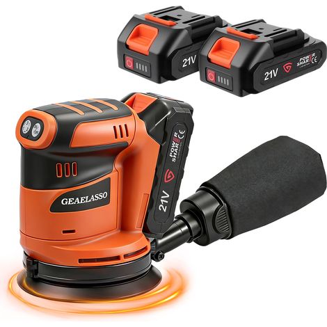 Ponceuse orbitale aléatoire sans fil 20 V 125 mm, moteur sans balais (1/5)