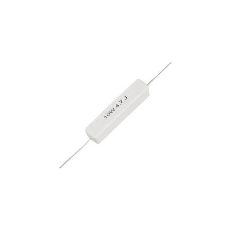 Axial gewickelter Widerstand 4R7 Ohm 10W 5% Größe 48x9,5x9,5mm