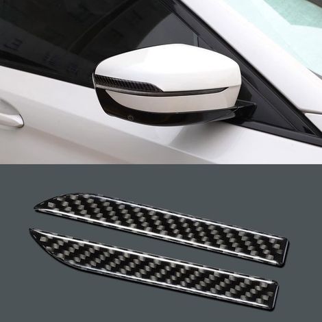 Pegatinas autoadhesivas universales de fibra de carbono para los bordes de las puertas del coche,tiras anticolisión (1/5)