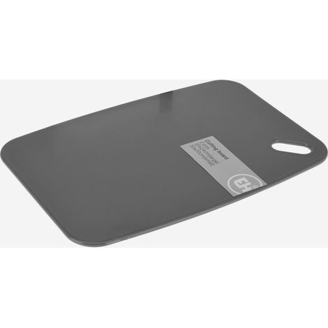 BURI Schneidbrett 30x20cm Küchenbrett Schneidebrett Frühstücksbrett Schneidunterlage - grau