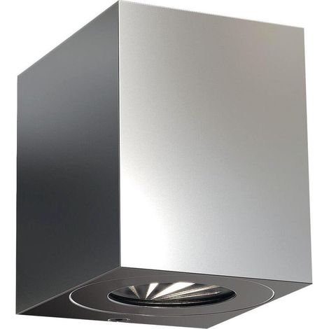 Nordlux Canto kubi2 49711034 LED-Außenwandleuchte    12 W Edelstahl (1/5)