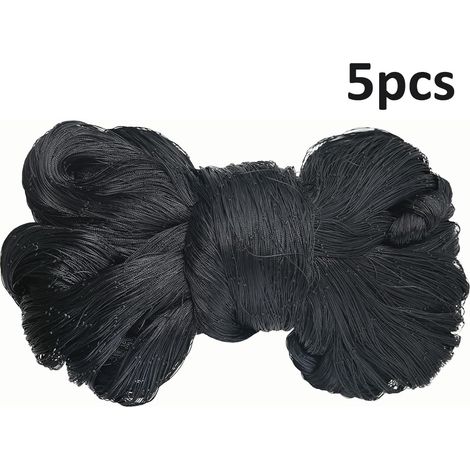 15m X 15m Filet Anti Oiseaux Noir, Filet Oiseaux Robuste, Filet Voliere Poulailler, Filet de Protection pour Oiseaux, Filet de Protection Les Potager et Fruits (1/4)