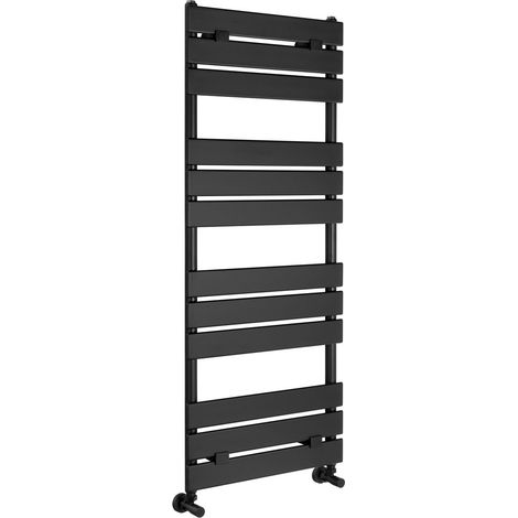 Radiateur de salle de bain BONDECO 500x1266mm, noir mat (1/4)