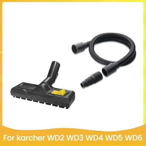 Embout d'aspiration flexible de rechange pour aspirateurs Kärcher WD2, WD3, WD4, WD5 et WD6 (1/5)