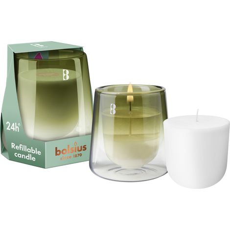 Bolsius Cleanlight Duftglas Starterkit gardenia & feige Duftkerze