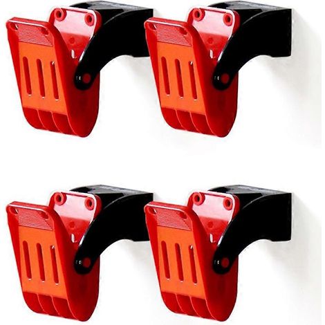Lot de 4 clips pratiques pour tapis de sol de voiture, fixation murale en plastique pour repose-pieds de voiture (1/5)