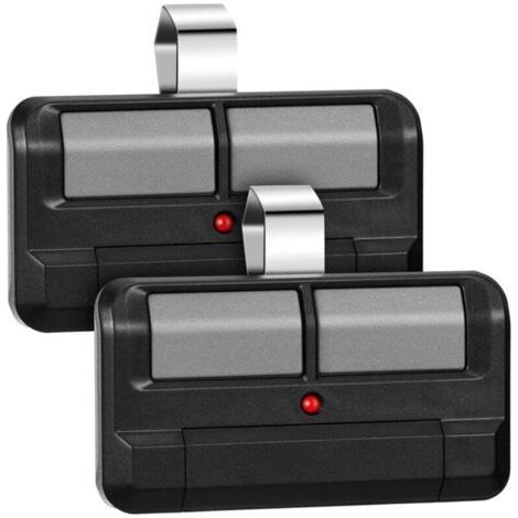 Télécommande Porte Garage 892LT Double Bouton Apprentissage 2.0 Compatible 972LM 372LM 62LM 974LM Lot de 2 (1/4)