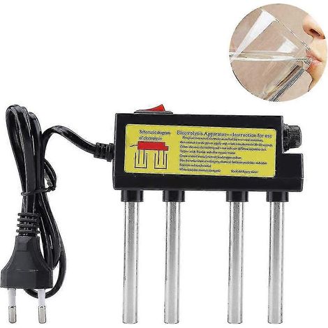 électrolyseur d'eau, testeur de qualité de l'eau, détecteur de qualité de l'eau, appareil portable de mesure des impuretés de l'eau par électrolyse (1/4)