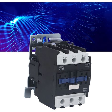 AC 65 A Schütz CJX2-6511, 1 Öffner-Hilfskontakt, 1 Schließer-Hilfskontakt, 220 V (1/5)