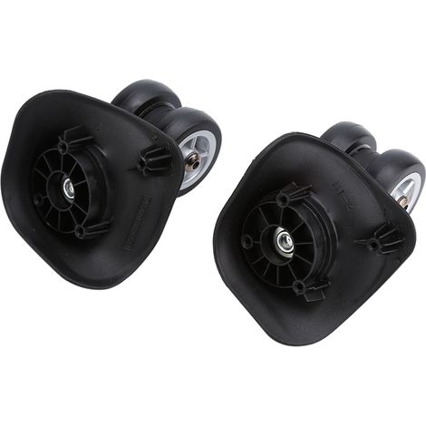 2PZ PVC ROTELLA RICAMBIO POUR VALIGIA CHARIOT RUOTE BAGAGLIO (1/5)