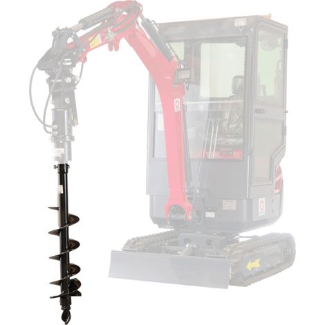 Tarière ø200 mm longueur 1000 mm pour mini-pelle MW Tools MGAC7