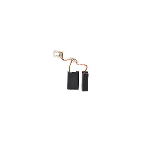 Juego de 2 carbones adaptables para Bosch, Spit. Dimensiones: 6,4 x 12,5 x 19 mm.