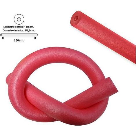 Trade Shop - Tubo De Piscina Flotante ø 6x150 Cm Rojo Para Ejercicios De Juego De Agua 062899r - (1/5)