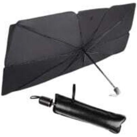 Parasol plegable, protector de parabrisas para coche, protección UV, material reflectante automático, protección solar (140 x 80)