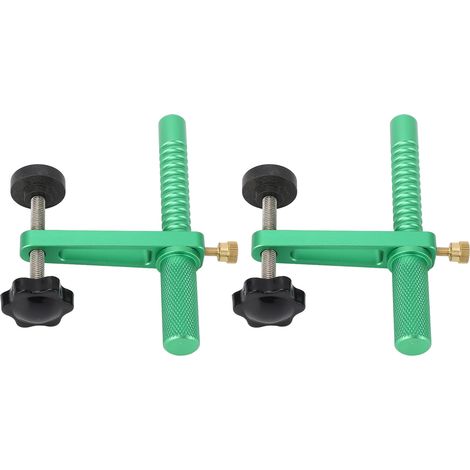 Lot de 2 serre-joints d'établi 3/4 po (19 mm) à dégagement rapide pour le travail du métal et outils de menuiserie (1/5)