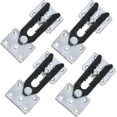 Connecteur pour canapé d'angle, 4 pièces, joint métallique, style alligator, connecteur pour canapé d'angle Tao (1/3)