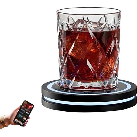 Tragbarer Smart Beverage Blender Pad, Schwarz