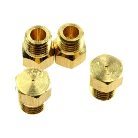 JEU INJECTEURS(X3) GB + EMBOUT DE GAZ POUR CUISINIERE   BOMPANI - 38745