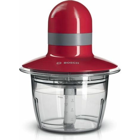 Bosch MMR08R2 Mini-Tritatutto Rosso Grigio 0,8L 400W