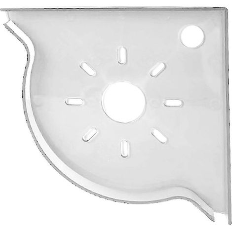 Étagère d'angle pour aquarium, organiseur d'outils triangulaire en acrylique peu encombrant, compatible avec les accessoires d'aquarium, blanc RN (1/5)