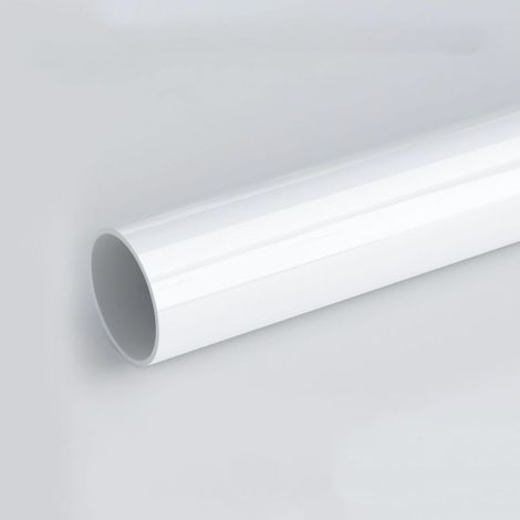 Tuyau en PVC 200 mm de diamètre extérieur, épaisseur de paroi 3 mm – Longueur 0,2 à 1,5 m – Plastique dur pour drainage et amélioration de l'habitat (1/4)