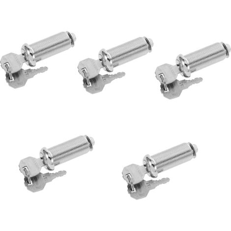 Hemobllo Lot de 5 petits cadenas ronds pour boîtes aux lettres (1/5)