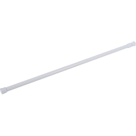 Ausziehbare Teleskop-Gardinenstange 55-90 cm für Duschvorhänge, Fenster, Badezimmer, mit Federmechanismus (1/5)