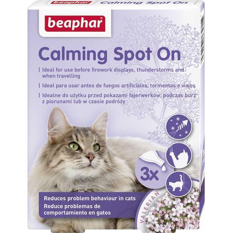 Beaphar Calming Spot On - Pipetas Calmantes para Gato - 3x0,4 ml (1/5)