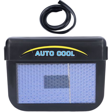 Eosnow Ventilateur d'échappement de voiture à énergie solaire, respectueux de l'environnement, économie d'énergie, Installation facile, ventilateur Automobile (1/4)
