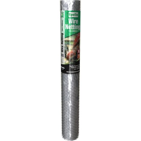 Apollo 10m Galvanised Wire Netting