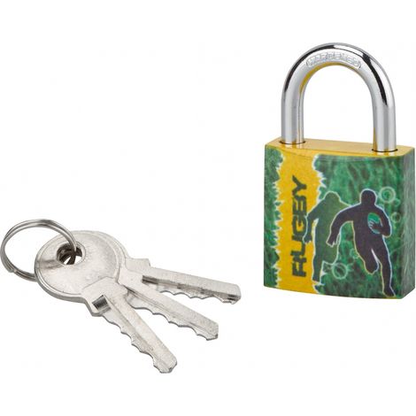 Thirard – Cadenas à clé 30mm en acier cémenté – Anse acier nickelé – Mécanisme à goupilles – 3 clés acier nickelé – Garantie 10 ans