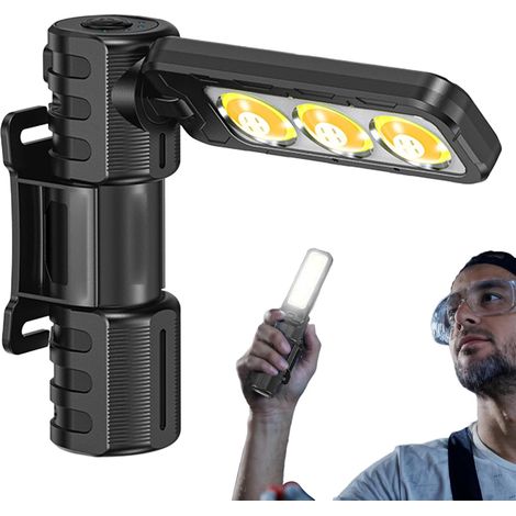 Éclairage LED pour Salle de Sport Lampe Magnétique et Pliable (1/5)