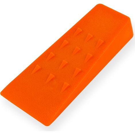 Spaltkeil Fällkeil Kunststoff Nachsetzkeil schlagzäh 200x83x32mm orange (1/7)