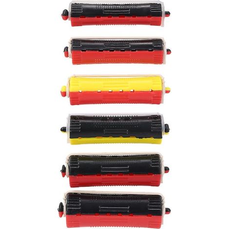 Lot de 36 rouleaux de permanente pour salon de coiffure, rouleau à friser, bande en caoutchouc, pince à cheveux, outil de coiffure, taille mixte, couleur aléatoire (1/3)