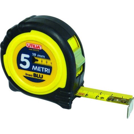 12PZ FLESSOMETRO LINEA BLU mt. 3x19 mm.