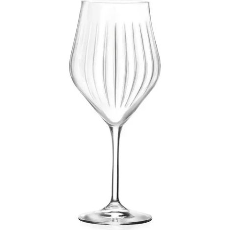RCR Cristalleria Italiana Calice Timeless Wine T65 Vetro 65 Cl Conf. 6 Pz