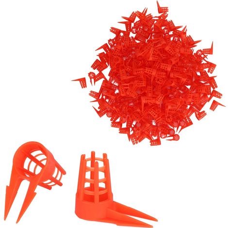 Cage de Reines d'abeille d'ouverture en Plastique, Couverture d'équipement d'élevage d'apiculture Couverture de Cellule de Cage d'apiculture Outil d'apiculture 100PCS, pour Les Apiculteur (1/5)