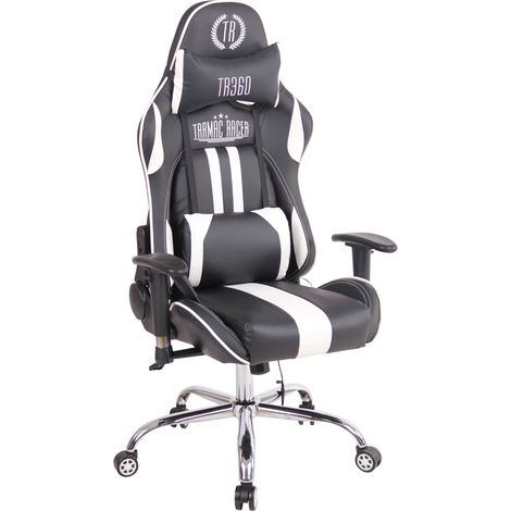 Silla Gamer Masajeante Limit XM Negro/blanco