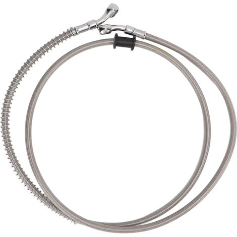 Tuyau de Frein Moto Universel en Acier PVC Ligne de Frein et Embrayage pour la Plupart des Motos Installation Facile 140cm (1/5)
