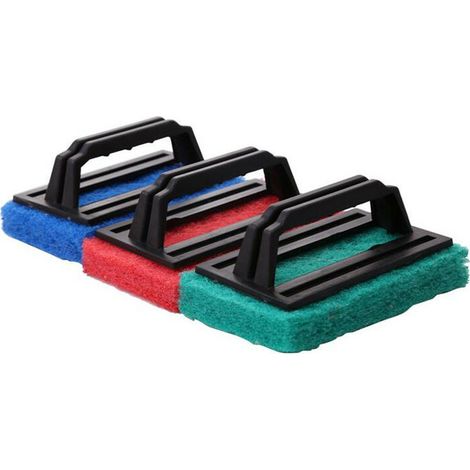 1 brosse éponge verte pour piscine, pour les parois, le fond, les marches et le carrelage-AquaForge (1/5)