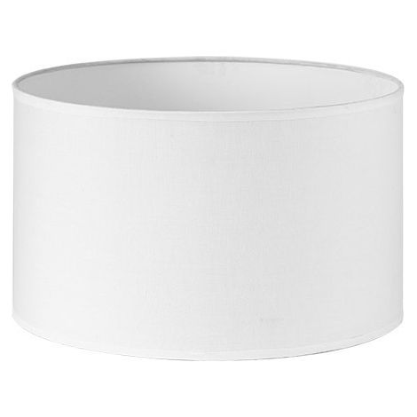 Pantalla Cilindrica Dori E27 Blanca 30Dx30dx20h Cm  Tejido Popelin