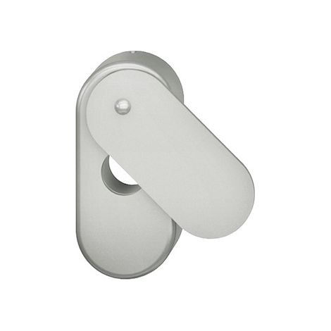 FSB Dornschlüsselrosette + Verdeck Aluminium naturfarbig