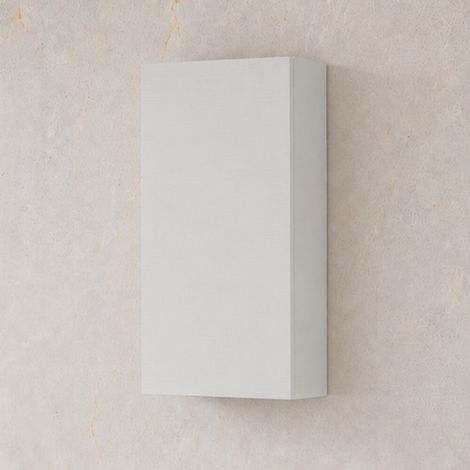 Pensile bagno sospeso singolo 35 cm bianco anta singola Kleo