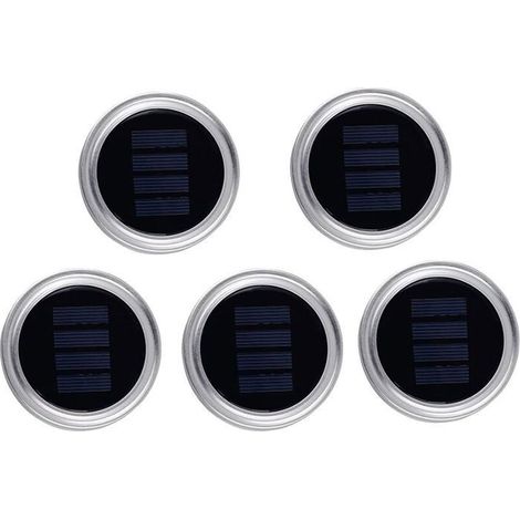 Guirlande Lumineuse Solaire À 10 Led Pour Bocaux En Verre (Bocaux Non Inclus), Étanche, Idéale Pour Décorer Terrasse, Jardi (1/3)