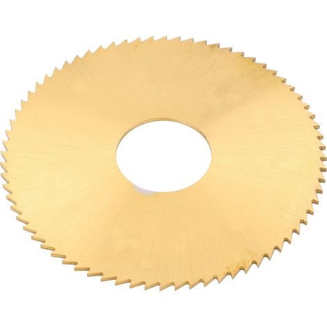 Disque de coupe 75x1,2mm, lame scie circulaire acier rapide pour bois et aluminium (1/5)