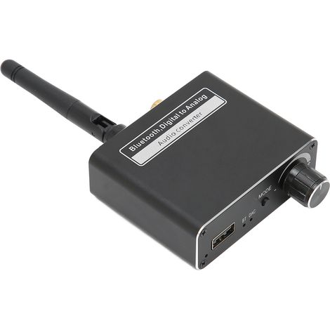 Adaptateur Audio Bluetooth 5.0 D18 3-en-1, Convertisseur DAC USB vers RCA pour Amplificateur HiFi (1/5)